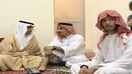 Hamza bin Laden (left), the son of late al-Qaeda leader Osama bin Laden, celebrates his wedding in Iran in screenshot taken from a video released by the CIA November 1.