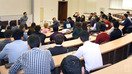 Thundermark Capital компаниясининг венчур ҳамкори Зафар Мирзалиев 10 январь куни Тошкентда Мирзо Улуғбек инновация маркази (MUIC) аъзолари учун ўтказган тақдимоти чоғида.