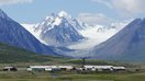 Rossiya, Mongoliya, Xitoy va Qozog‘iston chegaralari kesishgan joy yaqinidagi Oltoy hududida joylashgan Rossiya chegara nazorati punkti, 2016-yil, 27-noyabr. (Facebook)