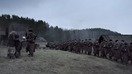 Одна из главных сцен фильма – воспроизведение битвы при Днепре. В данном скриншоте из трейлера показан марш советских войск.