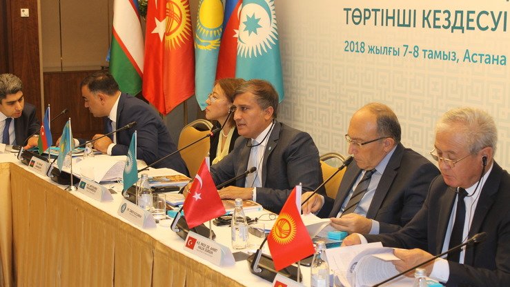 Turkiyzabon davlatlar hamkorlik kengashining turizm vazirlari 8-avgust kuni Ostonada uchrashdilar. (Aydar Ashimov)