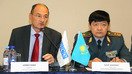 Ostonadagi YXHT dasturlari idorasining rahbari, elchi D‘yord Sabo porlovchi moddalar xavfiga qarshi kurash bo‘yicha mintaqaviy seminarning ochilishida nutq so‘zlamoqda, Ostona, 11-sentyabr. (Bakitjan Aristanbek/YXHT)