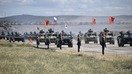 13 сентябр кунги ҳарбий машғулотлардан сўнг унда иштирок этган аскарларнинг дала текшируви ўтказилди. (Кремль)