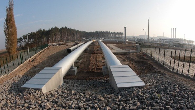 “Shimoliy Oqim” quvurlari, noyabr, 2016-yil. (Gazprom)