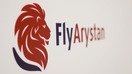 «Air Astana» матбуот марказида ўтган тақдимотда янги «FlyArystan» авиакомпаниясининг логотипи намойиш этилди, 7 ноябрь. (Air Astana)