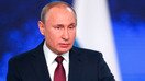 Prezident Vladimir Putin Rossiya sanoatchilar va tadbirkorlar ittifoqining yalpi majlisida nutq soʻzlamoqda, 14-mart, Moskva. (Kreml)