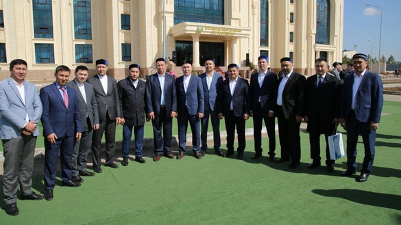 Participants of the "International Scientific Theological Conference - The Spiritual Silk Road" gather April 12 in Nur-Sultan. [DUMK]