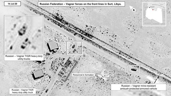 New Imagery Shows Russian Military Supplying Wagner Group In Libya