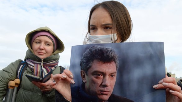 Six years after his murder, Russian opposition politician Boris Nemtsov remains an inspiration to many Russians, who continue fighting Putin's regime. [Abraham Cherniak/Caravanserai]