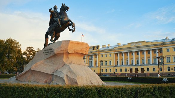 Peter the Great is depicted by the 'Bronze Horseman' statue in St. Petersburg, Russia. [Pexels.com]