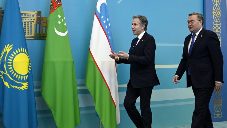 Blinken In Astana Reiterates US Support For Kazakhstan's Sovereignty